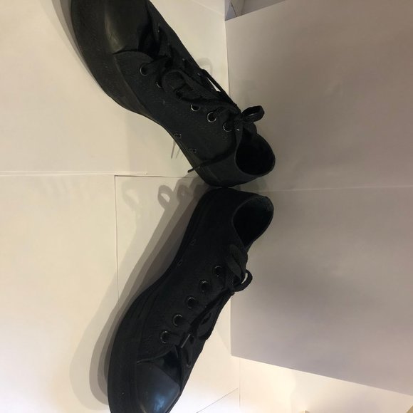Men’s All Black CONVERSE - Picture 2 of 4